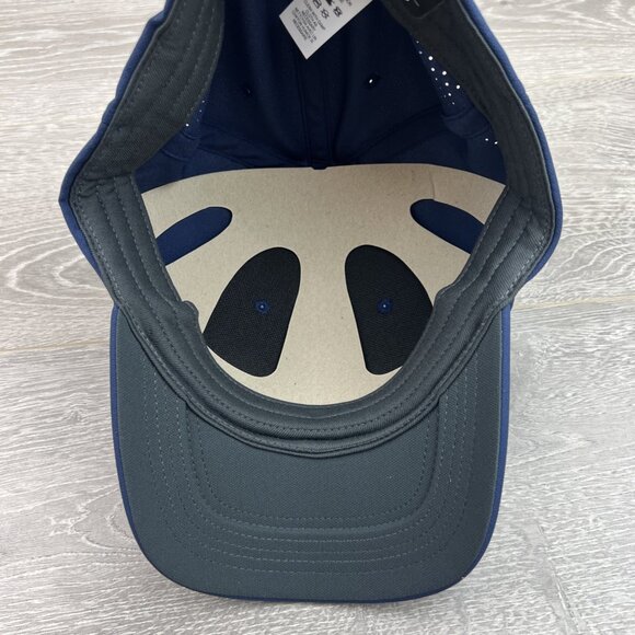 Nike Dri-FIT ADV Rise Structured Swoosh Blue Hat Cap Size L/XL NEW - Picture 8 of 13